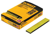 DeWALT DNS18088-2 Crown Staple, 1/4 in W Crown, 7/8 in L Leg, 18 Gauge, Steel